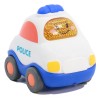 Amazon hot selling small plastic friction power police toys car