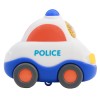 Amazon hot selling small plastic friction power police toys car