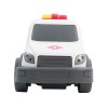 Huiye new arrival cartoon toys friction ambulance truck toy