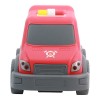 Huiye mini cartoon light and sound friction fire engine truck toy