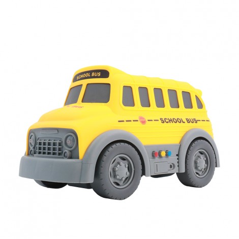 high quality children toys school bus models for boys with light and music