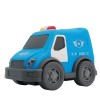 Huiye 2020 new kids free wheel plastic friction model police truck toys