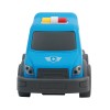 Huiye 2020 new kids free wheel plastic friction model police truck toys