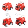 Huiye hot selling 1:48 8pcs small mini toys car friction alloy metal cars model