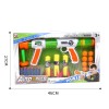 hot air gun out door game air pump plastic shooting gun for kids