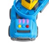 Huiye amazon top seller plastic free wheel carrier friction powered cars toys with 2 mini cars