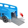 Huiye amazon top seller plastic free wheel carrier friction powered cars toys with 2 mini cars