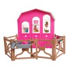 cute simulation lifelike animal figurines model animal horse toy