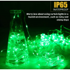 LED Curtain String Lights 16 Colors Changing  Powered Multi Color Twinkle Window Fairy Lights with Remote Control for Bedroom
