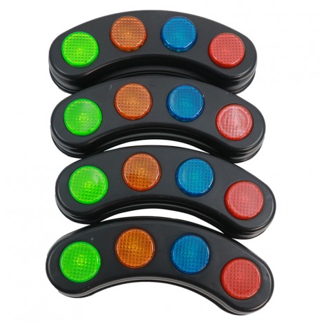 educational toys 4 in 1 sounds button buzzer toy for kids