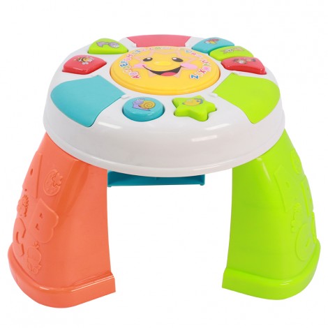 Huiye interactive educational battery operated baby music learning table