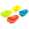 Huiye kids plastic colorful boat shape toy cup stack up toys