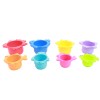Huiye babies educational 8pcs cartoon animal style stacking cup game toys