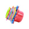 Huiye babies educational 8pcs cartoon animal style stacking cup game toys