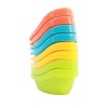 Huiye BABY colorful stacking cups toys ABS stacking cups for kids