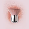 Personalised Cuty Mini Pink Custom Logo Oblique Makeup Brush 2021