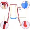 Amazon hot sale swing chair for kids playground game backyard  play swing set for indoor and outdoor