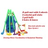 Huiye 2020 new arrival kids sport game outdoor golf toys set