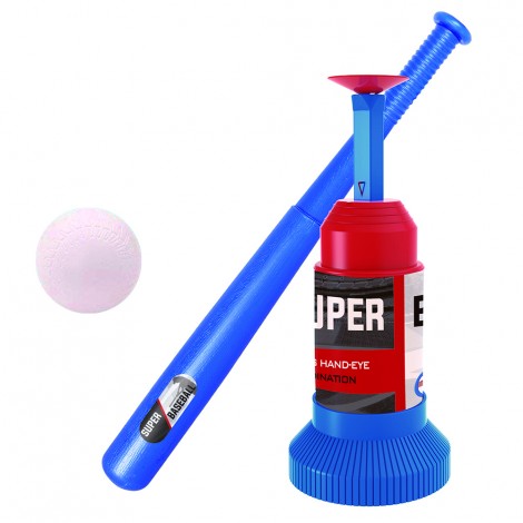 Huiye best toys kids out door toys Sports game activity automatic launcher baseball set toy for sale