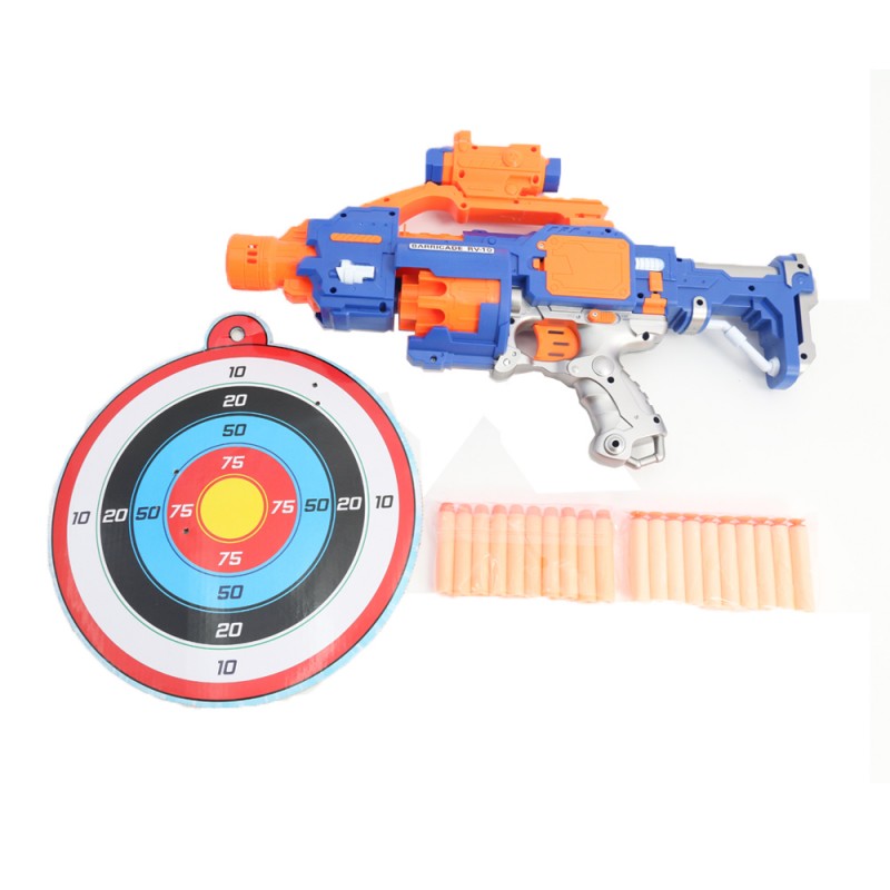 Huiye high quality battery operated soft bullet toy gun with telescope