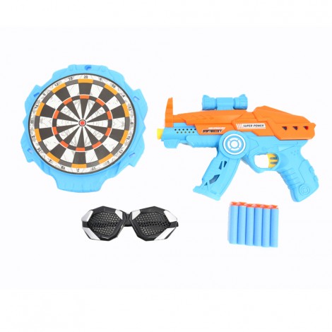 Huiye hot selling ABS shooting target game set kids gun toy for kids