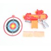 Huiye high quality battery operated shooting game toys plastic bullet gun laser bullet pistol guns for kids air soft bullet gun