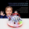 Huiye 2020 table game toys  Electric Shocking Lie Detector Fun toy Tricky Novelty Polygraph Test Truth Party game