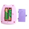 Huiye Wholesale learning music toy pink car key mobile and steering wheel for kid baby toys educational baby key toys