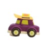 Huiye Plastic kids lovely electric cartoon car toys with lighting and music for kids