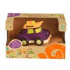 Huiye Plastic kids lovely electric cartoon car toys with lighting and music for kids