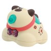Huiye Cartoon Dog Shape Baby Rattle Dog Toy  Safety Plastic Dog Rattle Baby Toys