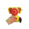 Huiye Hot Sale Plastic baby Toys  Educational  Cartoon Toy For Kids Push And Go Elephant Car With Wheels Crawling Newborn Toys