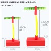 Huiye amazon hot selling kids bouncing toys  jumping stick foam pogo jumper toys with light