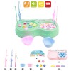 Amazon plastic Kids Summer Toys Electric magnetic family Fish Game