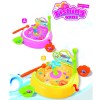 Huiye hot selling plastic kids fishing toys table board fish game machine family Fish Toy
