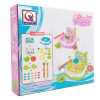Huiye hot selling plastic kids fishing toys table board fish game machine family Fish Toy