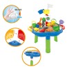 Huiye Water Table Kids Water Play Table Sand Beach Toys Kids Summer Toys DIY Assembly Table Beach Sand Toys For Kids