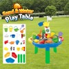 Huiye Water Table Kids Water Play Table Sand Beach Toys Kids Summer Toys DIY Assembly Table Beach Sand Toys For Kids