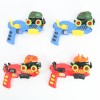Huiye wholesale eject dinosaur car 360 degree rotation friction cars with plastic catapult gun toys