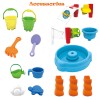 Huiye Summer Outdoor Sand Table Children Funny Beach Toys Play Set for Kids Sand Toys
