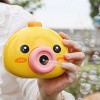 Huiye Camera Bubble Blowing Toys for Kids Soap Bubble Machine Electric Music Light Summer Outdoor Children Toys Bubble Camera