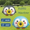 Huiye Bubble Machine Funny Camera Bubble Blower Portable Baby Bubble Maker With Music and Lights Good Gifts For Kids