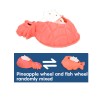 Huiye Kids summer outdoor plastic beach bucket toys sand play set beach bucket 7PCS