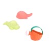 Huiye Kids summer outdoor plastic beach bucket toys sand play set beach bucket 7PCS