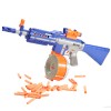 Huiye high quality battery operated Electric toy gun soft bullet gun toys with telescope soft gun