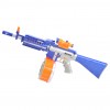 Huiye high quality battery operated Electric toy gun soft bullet gun toys with telescope soft gun
