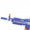 Huiye high quality battery operated Electric toy gun soft bullet gun toys with telescope soft gun