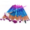 Travel Bling Gradient Custom Vegan Kit De Maquillaje Makeup Brushes Logo Set