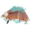 Travel Bling Gradient Custom Vegan Kit De Maquillaje Makeup Brushes Logo Set
