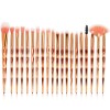 Travel Bling Gradient Custom Vegan Kit De Maquillaje Makeup Brushes Logo Set